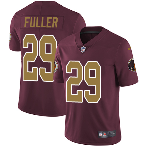 Nike Redskins #29 Kendall Fuller Burgundy Red Alternate Men's Stitched NFL Vapor Untouchable Limited Jersey